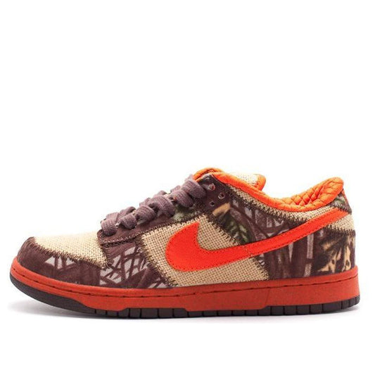 Nike Dunk Low Pro SB Skateboard 'Hunter Reese Forbes' Natural Burlap/Orange Blaze 304292-281