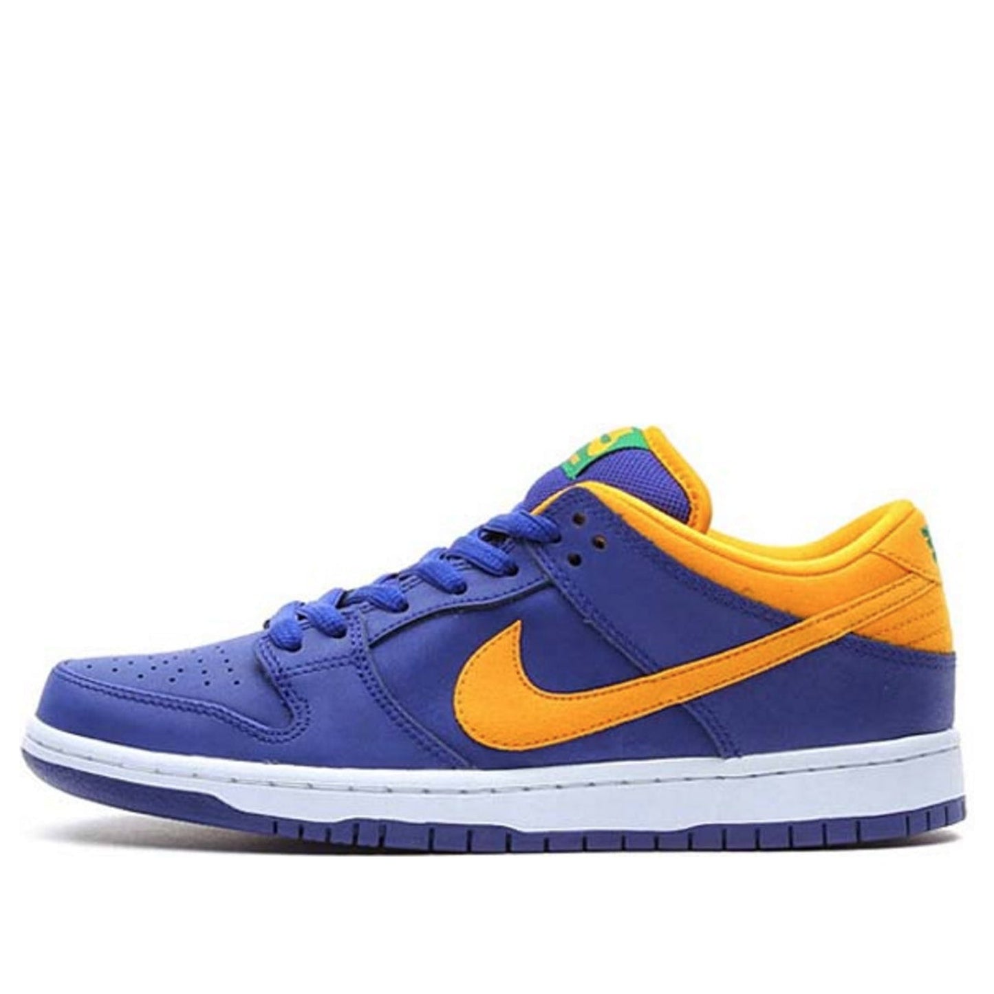 Nike Dunk Low Pro SB Skateboard 'Royal Blue Midas Gold' Deep Royal Blue/Pine Gren/Midas Gold 304292-473
