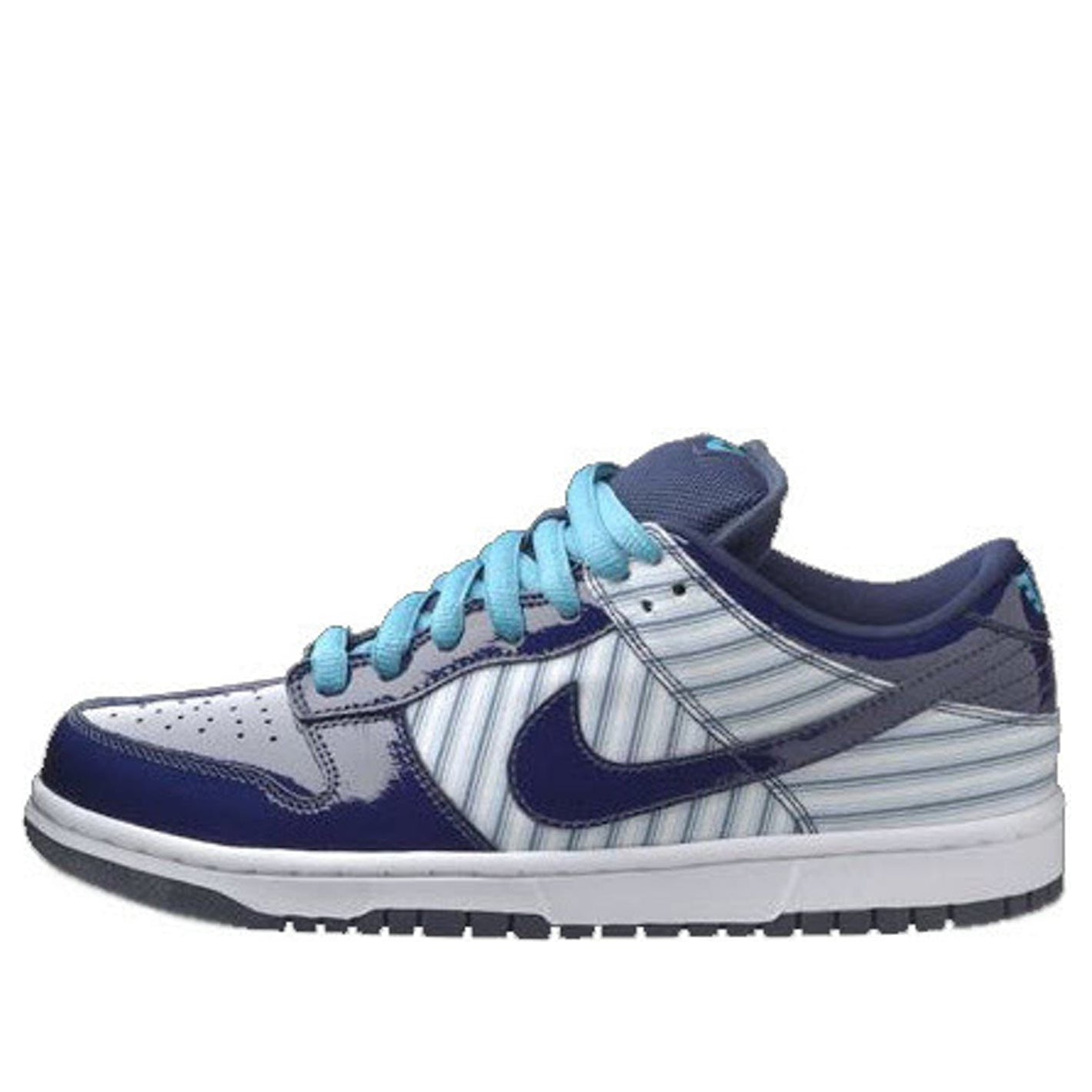 Nike Dunk Low Pro SB Skateboard PL 'Blue Avenger' White/Midnight Navy-Blue Reef 312710-141