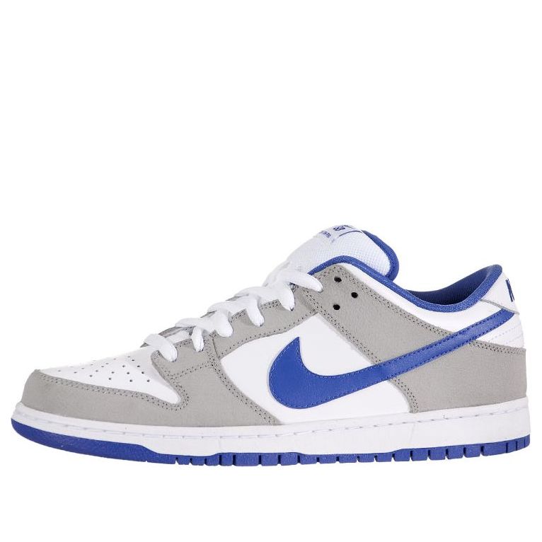 Nike Dunk Low Pro SB Skateboard Matte Silver Varsity Royal 304292-040