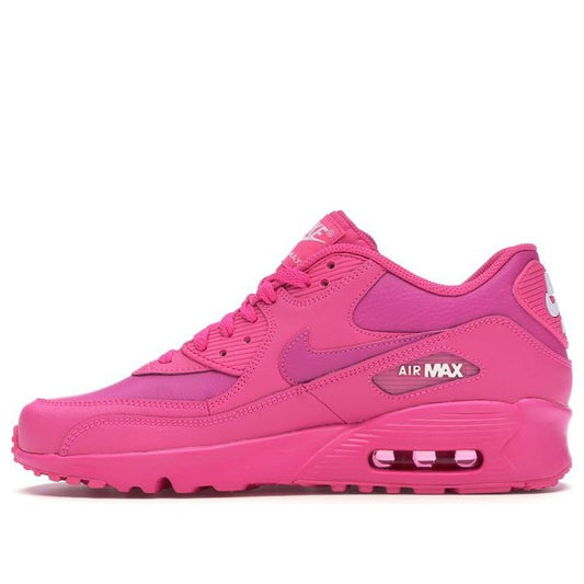 Air Max 90 LTR Leather GS 'Laser Fuchsia' Laser Fuchsia/White 833376-603