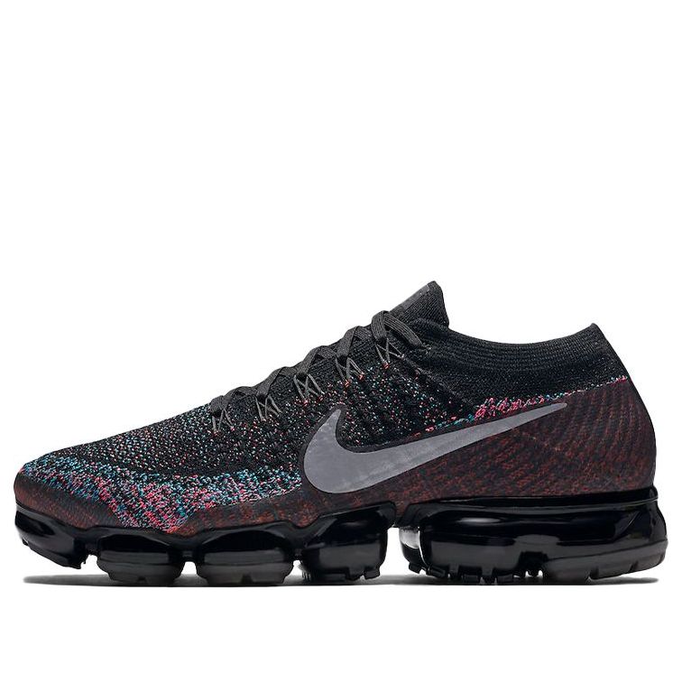 Nike Air VAPORMAX Flyknit Black/METALLIC SILVER-BLUE LAGOON 849558-015
