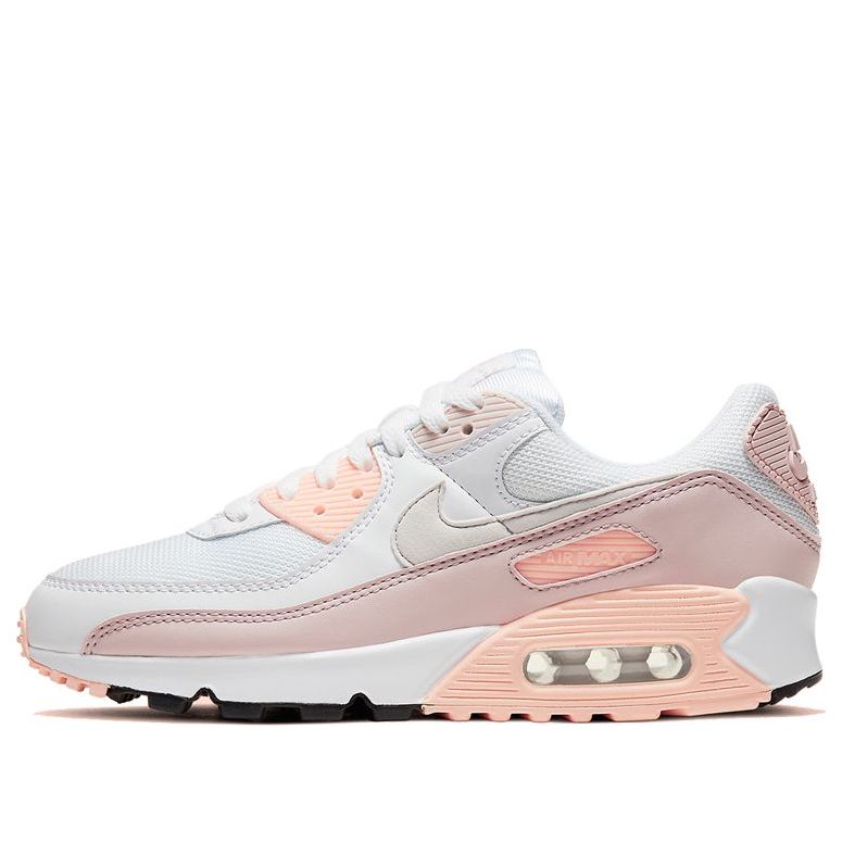 Nike Womens Air Max 90 White Barely Rose CT1030-101