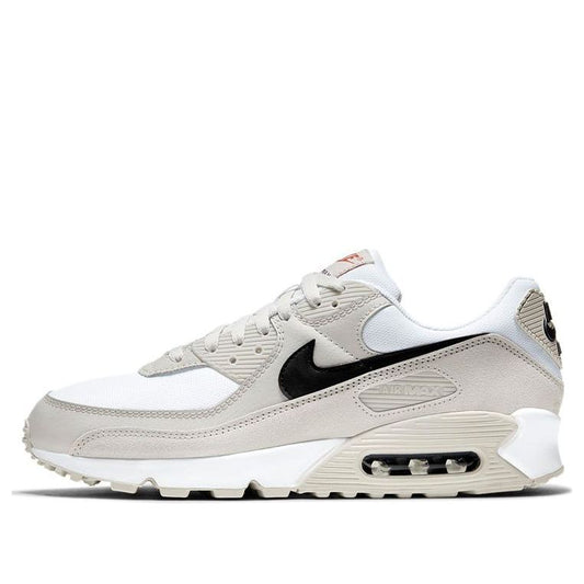 Nike Air Max 90 'Light Bone' White/Black/Light Bone/Team Orange DH4103-100
