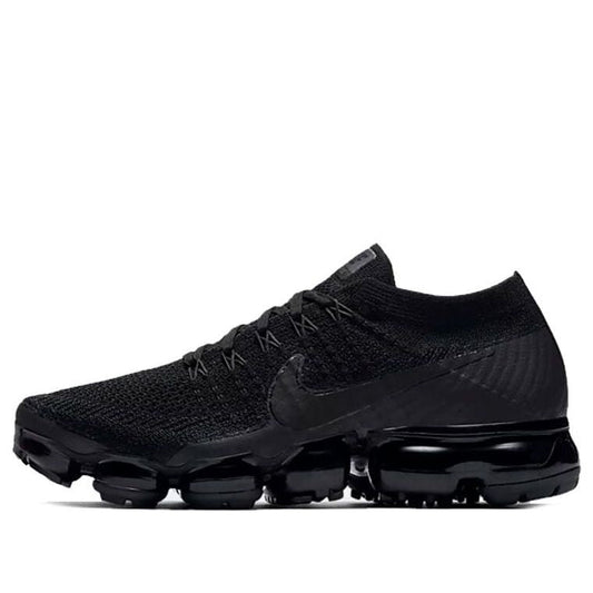 Nike Womens Air Vapormax Flyknit Triple Black 2.0 849557-011