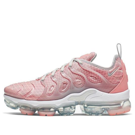 Nike Womens Air VaporMax Plus 'Bleached Coral' Bleached Coral/Metallic Platinum/Pure Platinum AO4550-603