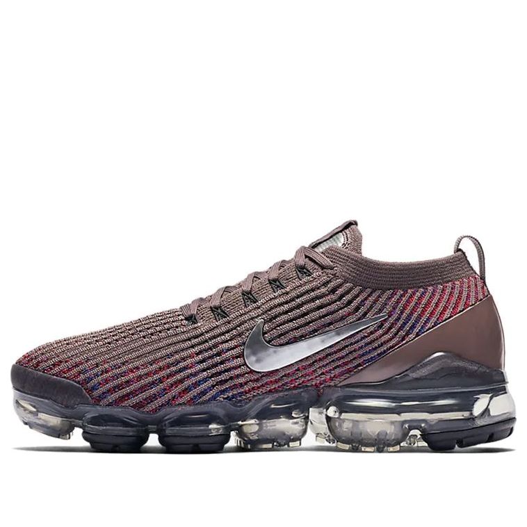 Nike Womens Air VaporMax Flyknit 3 'Plum Eclipse' Plum Eclipse/Metallic Silver AJ6910-200