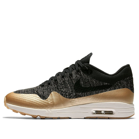 Nike Womens Air Max 1 Ultra 2.0 FK MTLC Black 881195-001