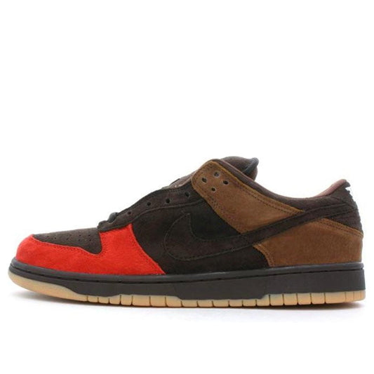 Nike Dunk Low Pro SB Skateboard 'Bison' Dark Cinder/Bison-Sport Red 304292-226
