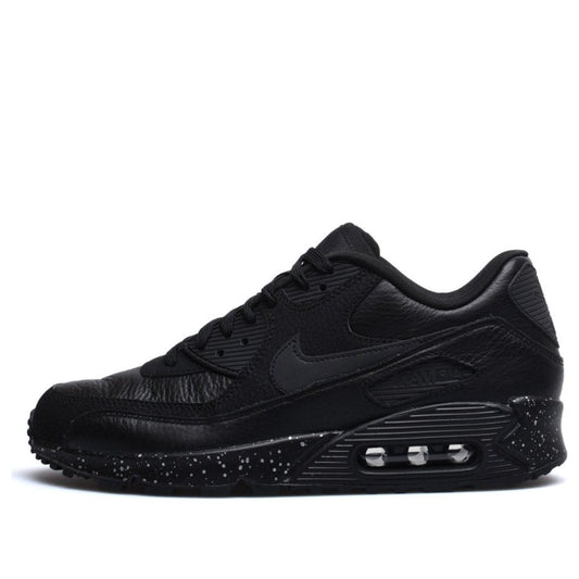 Nike Air Max 90 Premium Black/Black-Black-Metallic Silver 333888-034