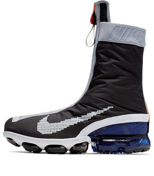 Nike Air VaporMax Flyknit Gator ISPA 'Black' Black/Black/White AR8557-002