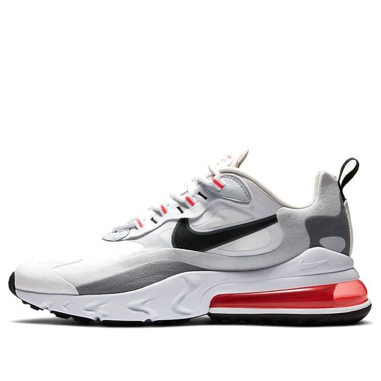 Nike Air Max 270 React 'White Crimson Black' White/Flash Crimson/Cool Grey/Black CT1280-100