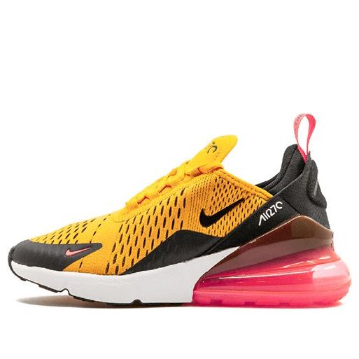 Nike Air Max 270 GS 'University Gold' Black/University Gold-Hot Punch 943345-700