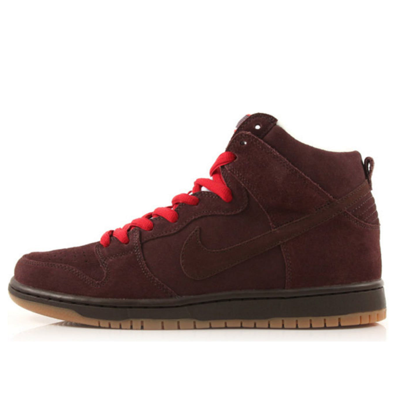Nike Dunk High Pro SB Skateboard 'Budweiser' Bldr/Drk Cndr-White-Vrsty Rd 305050-220