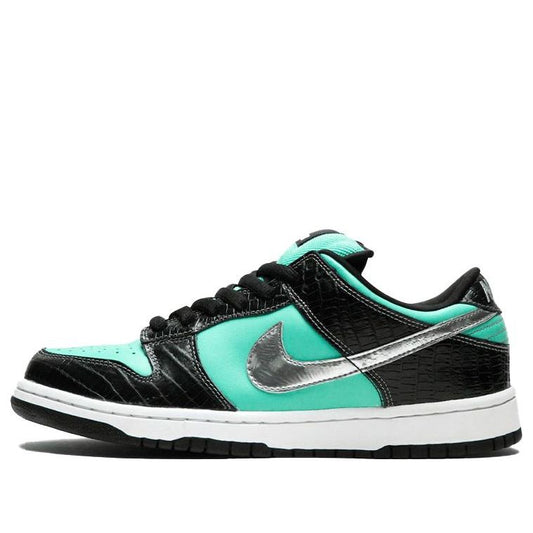 Nike Diamond Supply Co. x Dunk Low Pro SB Skateboard 'Tiffany' Aqua/Chrome 304292-402