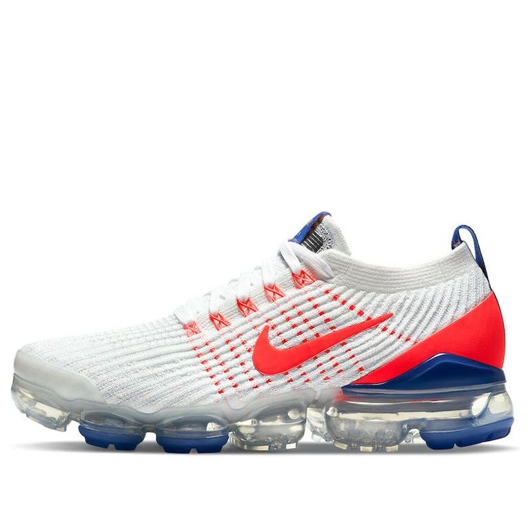 Nike Womens Air VaporMax Flyknit 3 'USA' White/Astronomy Blue/Dark Sulfur/Flash Crimson CZ7994-100