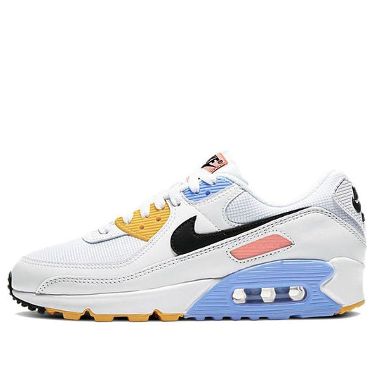Nike Womens Air Max 90 White Solar Flare Pink CZ3950-100