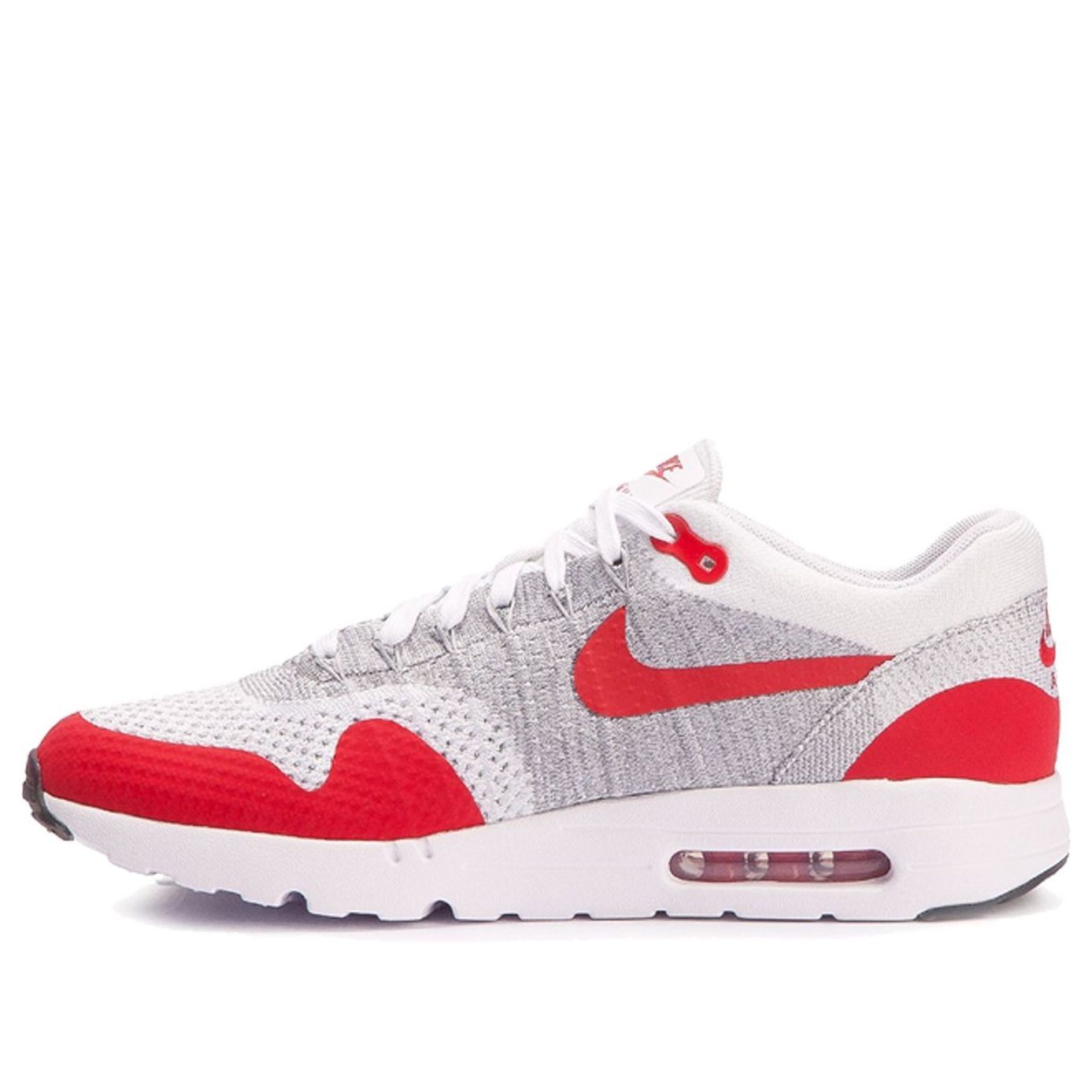Nike Air Max 1 Ultra Flyknit White University Red 843384-101