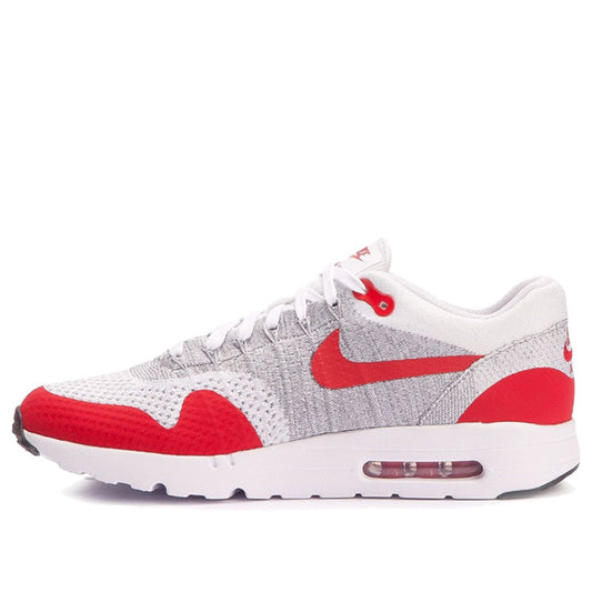 Nike Air Max 1 Ultra Flyknit White University Red 843384-101