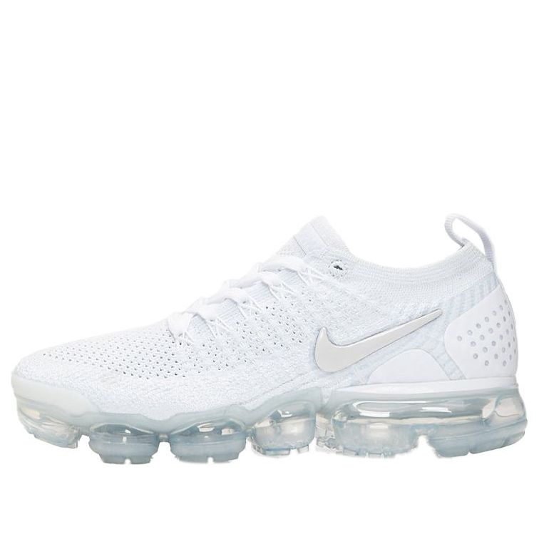 Nike Womens Air VaporMax Flykint 2 White Vast Grey 942843-105