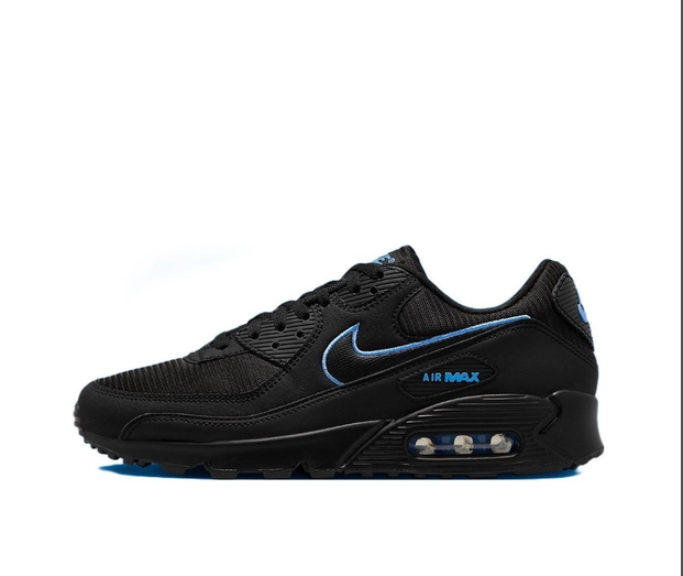 Nike Air Max 90 "Black University Blue" 006-231