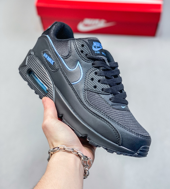 Nike Air Max 90 "Black University Blue" 006-231