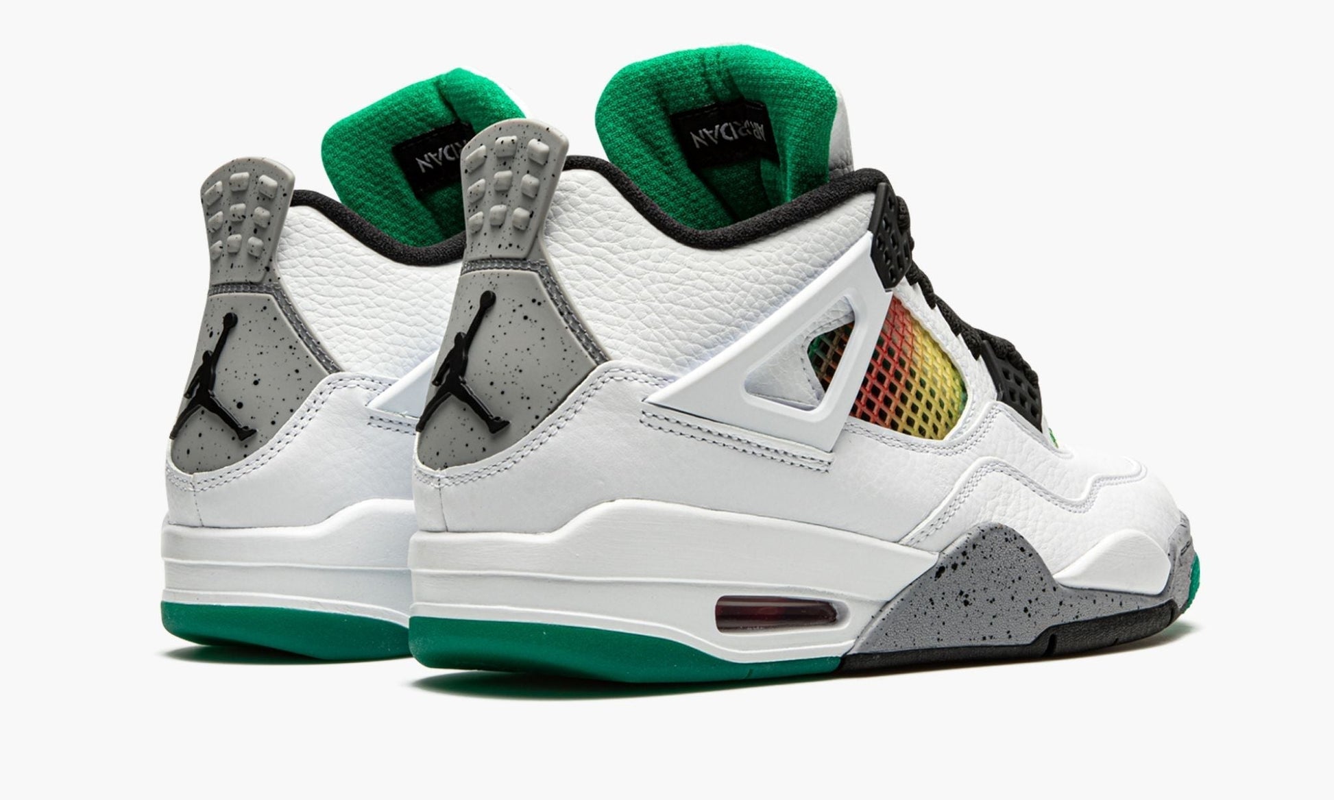 Air Jordan 4 Retro WMNS "Rasta - Lucid Green"