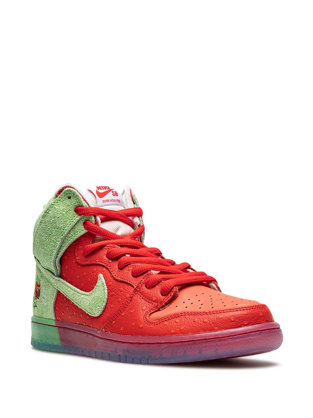 NIKE SB DUNK HIGH STRAWBERRY COUGH CW7093-600