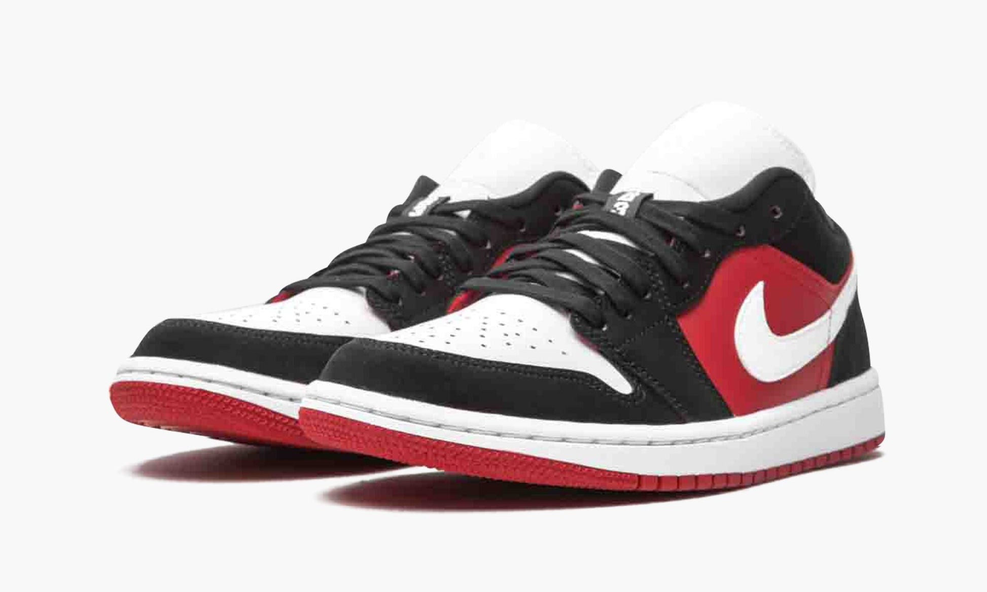 WMNS Air Jordan 1 Low "Black / White / Gym Red"