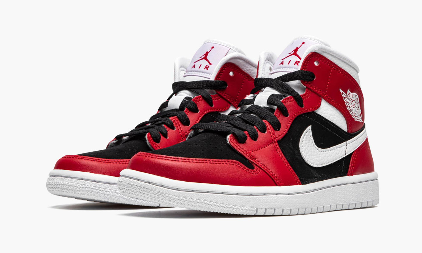 WMNS Air Jordan 1 Mid "Gym Red / Black"