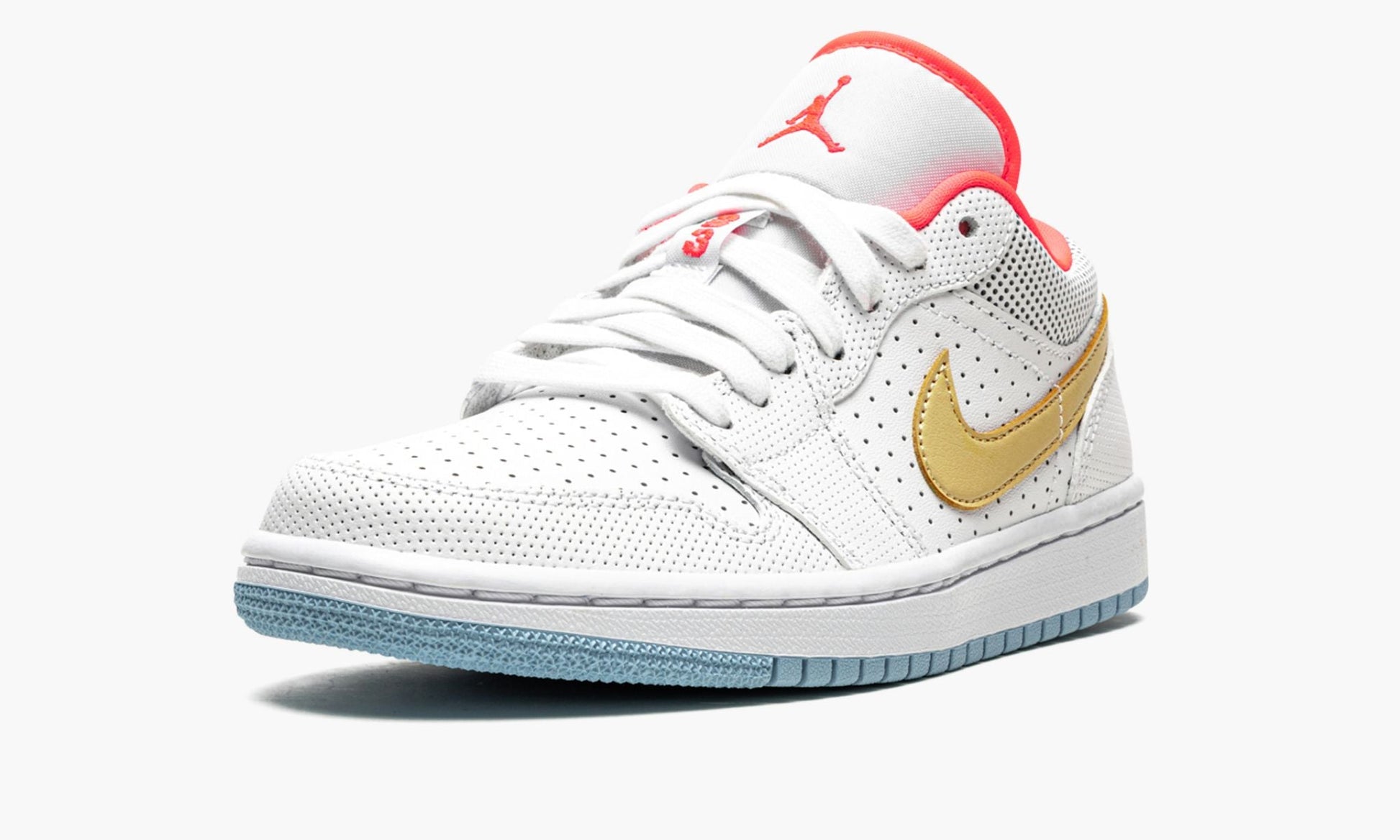 WMNS Air Jordan 1 Low SE "White / Sesame / Flash Crimson"