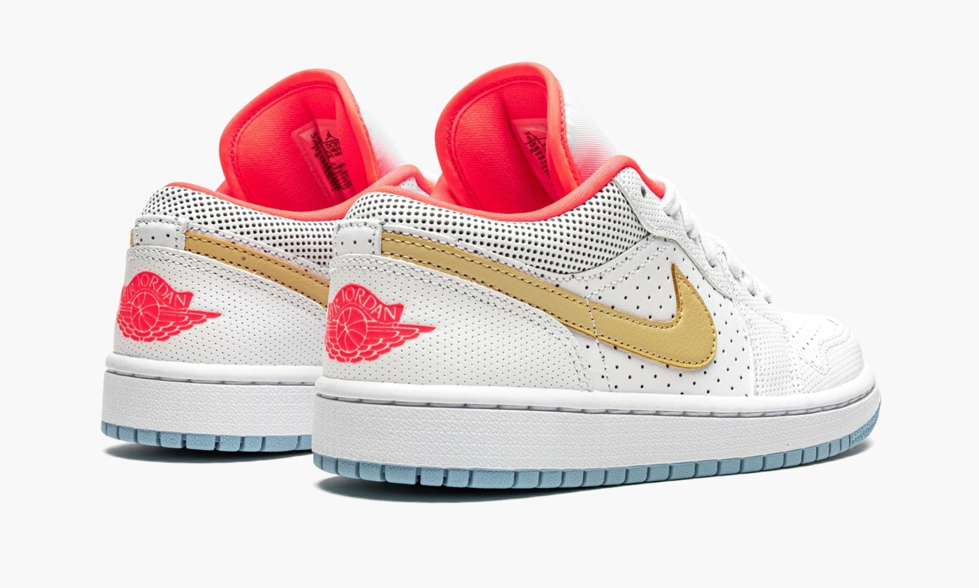 WMNS Air Jordan 1 Low SE "White / Sesame / Flash Crimson"