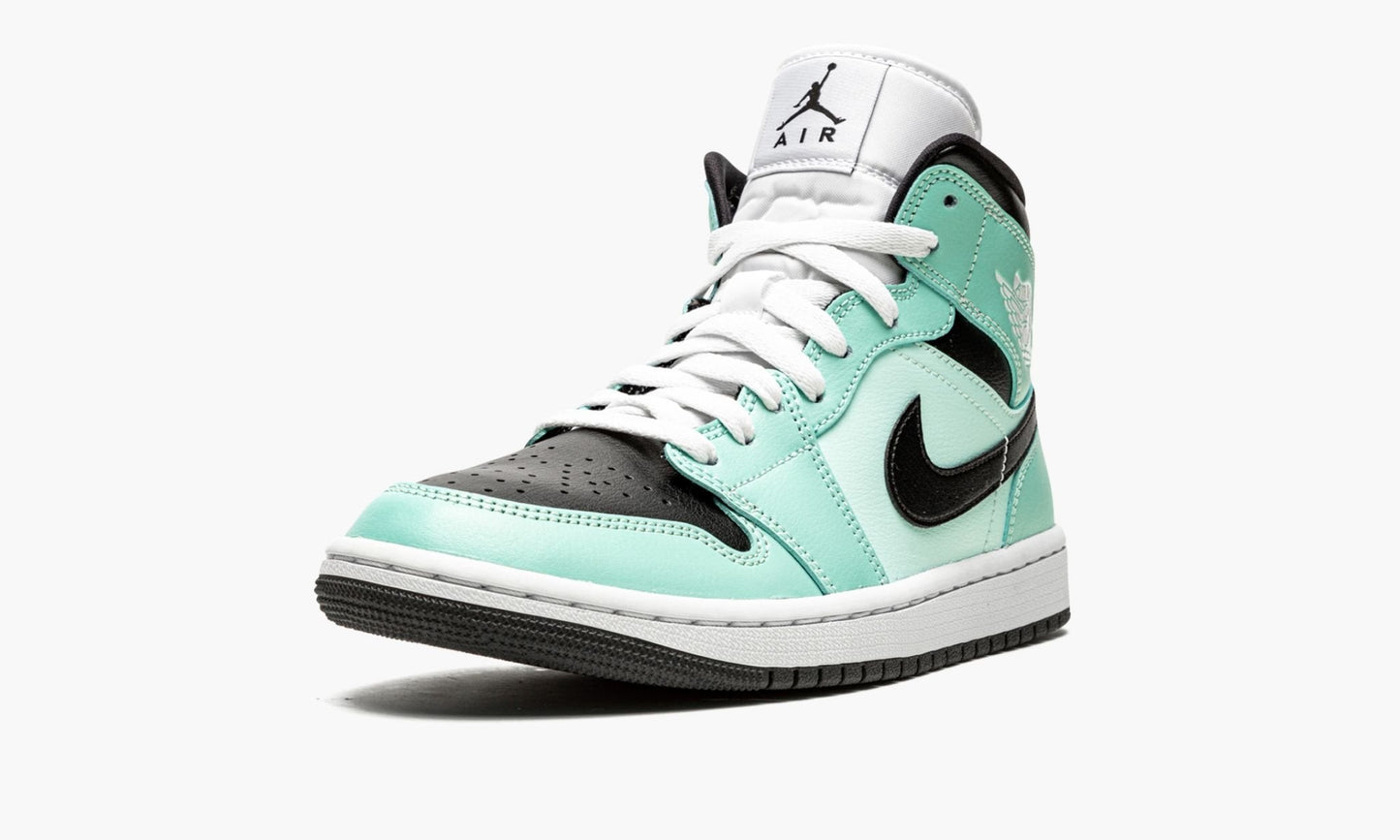 WMNS Air Jordan 1 Mid "Aqua Black"