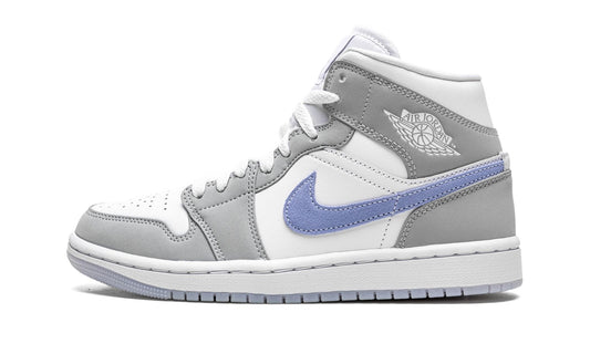 WMNS Air Jordan 1 Mid "Wolf Grey / Aluminum"