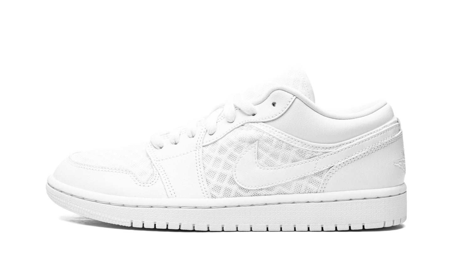 WMNS Air Jordan 1 Low BREATHE "Triple White"