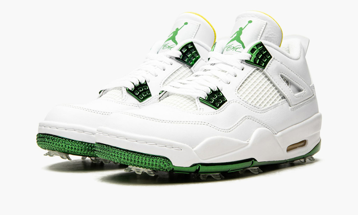 Air Jordan 4 Retro Golf "Metallic Green"