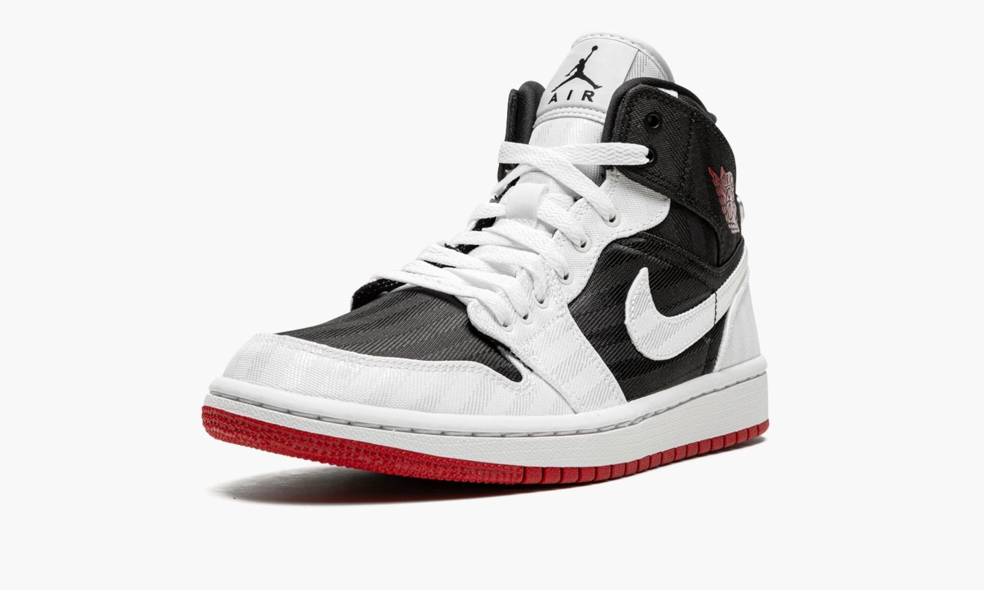 WMNS Air Jordan 1 Mid SE UTL "White / Black / Gym Red"