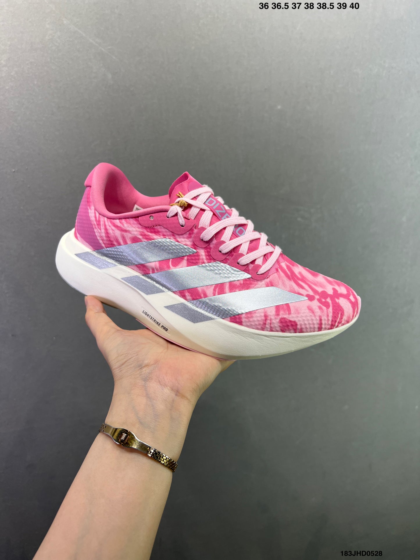 Adizero Evo SL WOVEN M Pink 183JHD0528