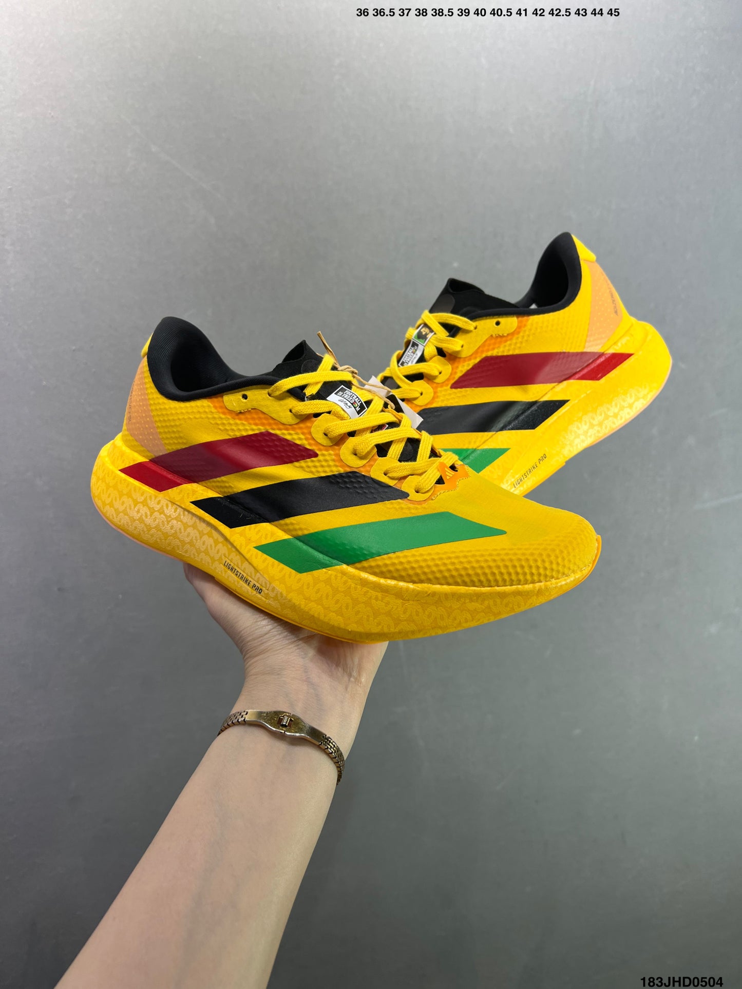 Adidas Adizero Evo SL Woven W  Yellow KJ2002