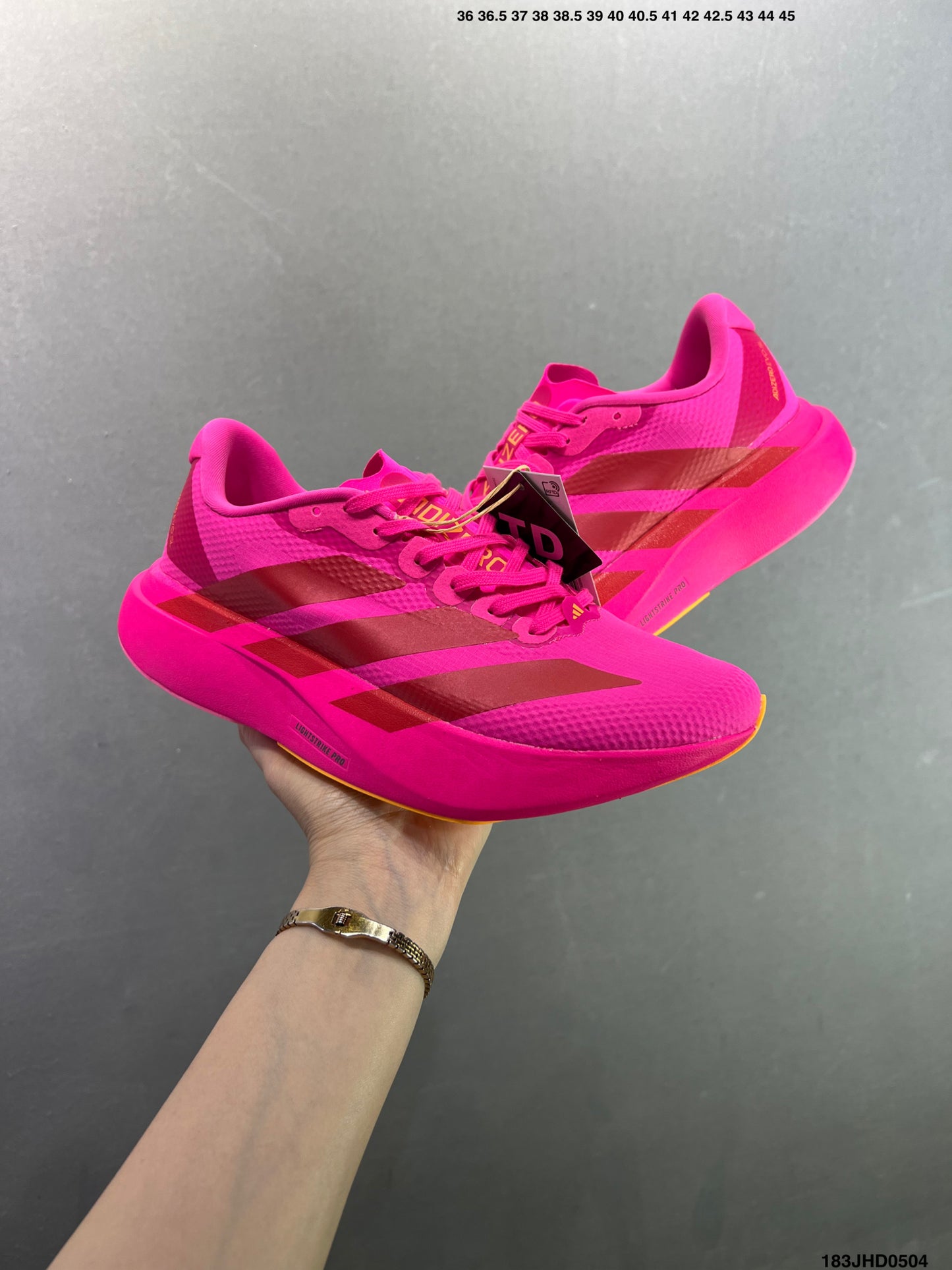 Adidas Adizero Evo SL Woven W  Pink KJ2002