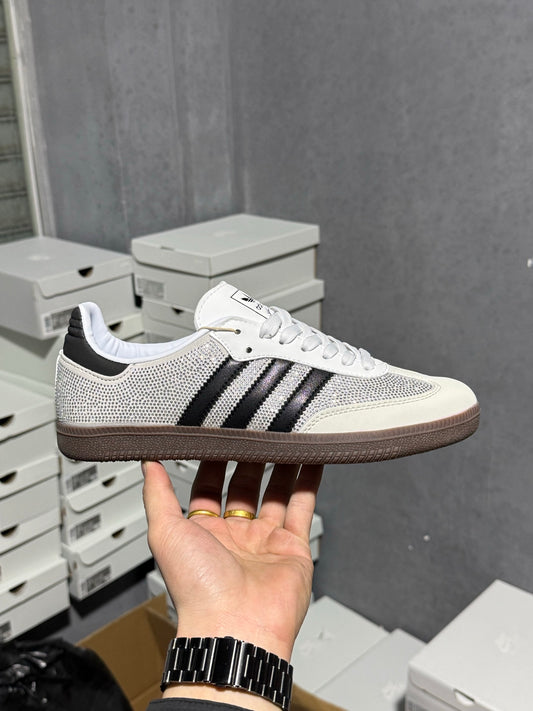 Adidas Originals Wmns Vegan Samba OG 'Crystal White Rhinestones' IG1024