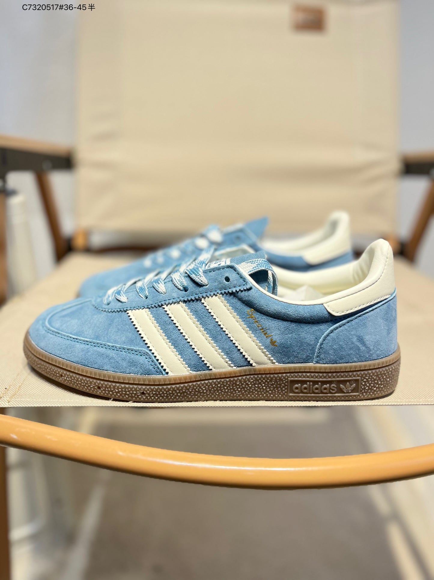 Sporty & Rich x Adidas Originals Handball SPZL "Burgundy" Blue KJ6017 C7320517