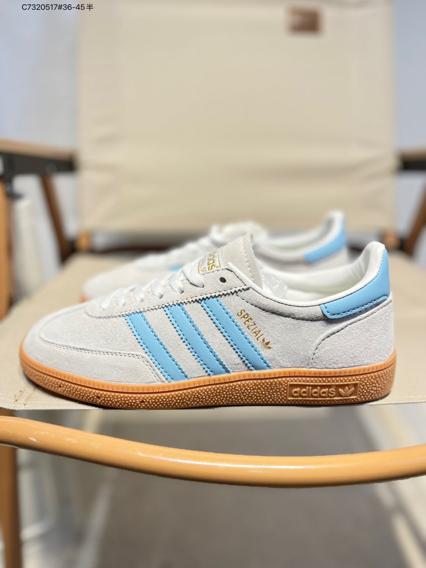 Sporty & Rich x Adidas Originals Handball SPZL "Burgundy" Grey KJ6017 C7320517