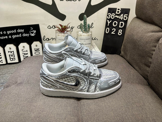 Air Jordan 1 Low Method of Make V3 "Metallic Silver" YCD028