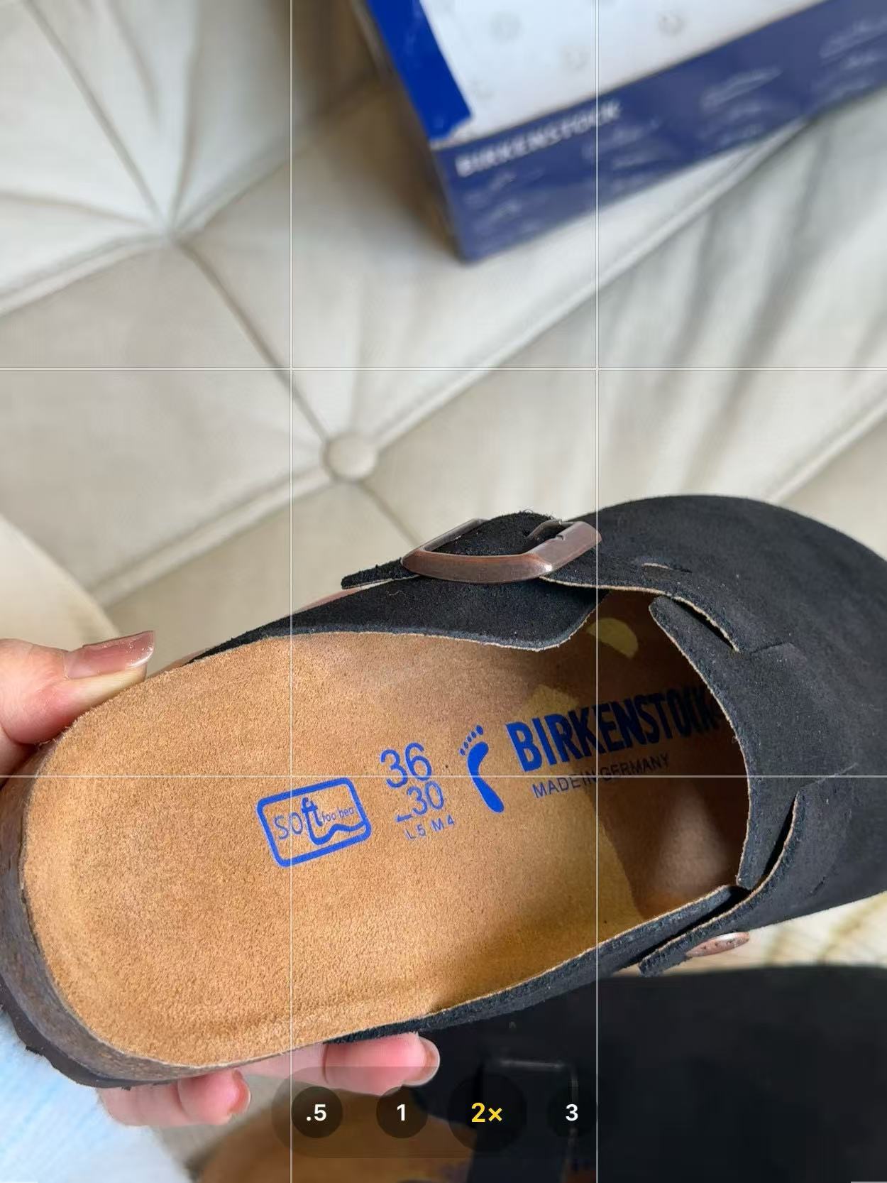 Birkenstock Boston Suede Black 0060461