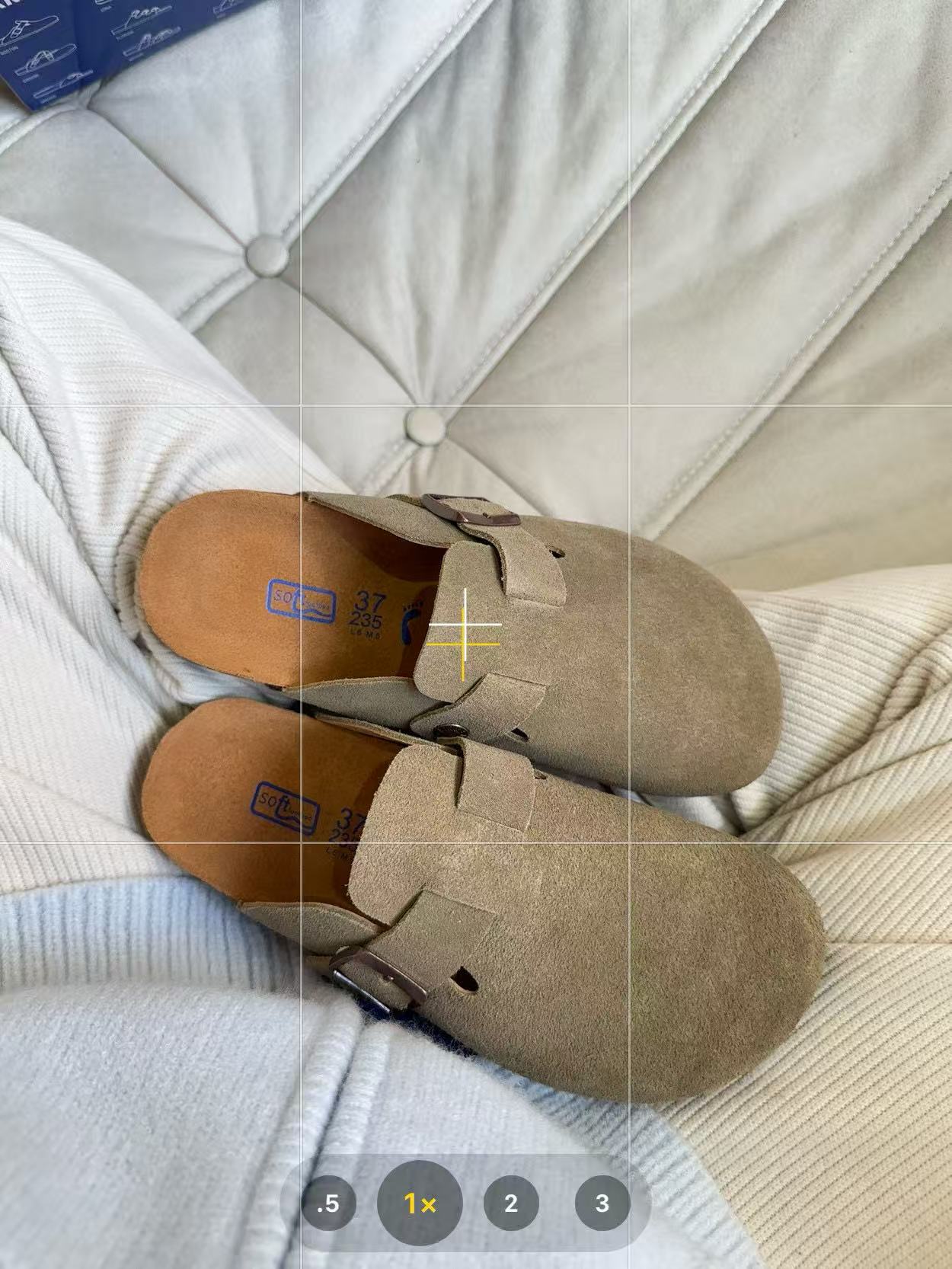 Birkenstock Boston Suede Beige 0060461