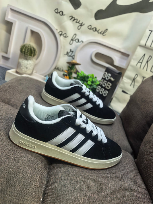 Adidas GRAND COURT BASE 00s Black DS-666D