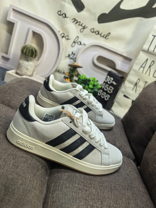 Adidas GRAND COURT BASE 00s Beige DS-666D