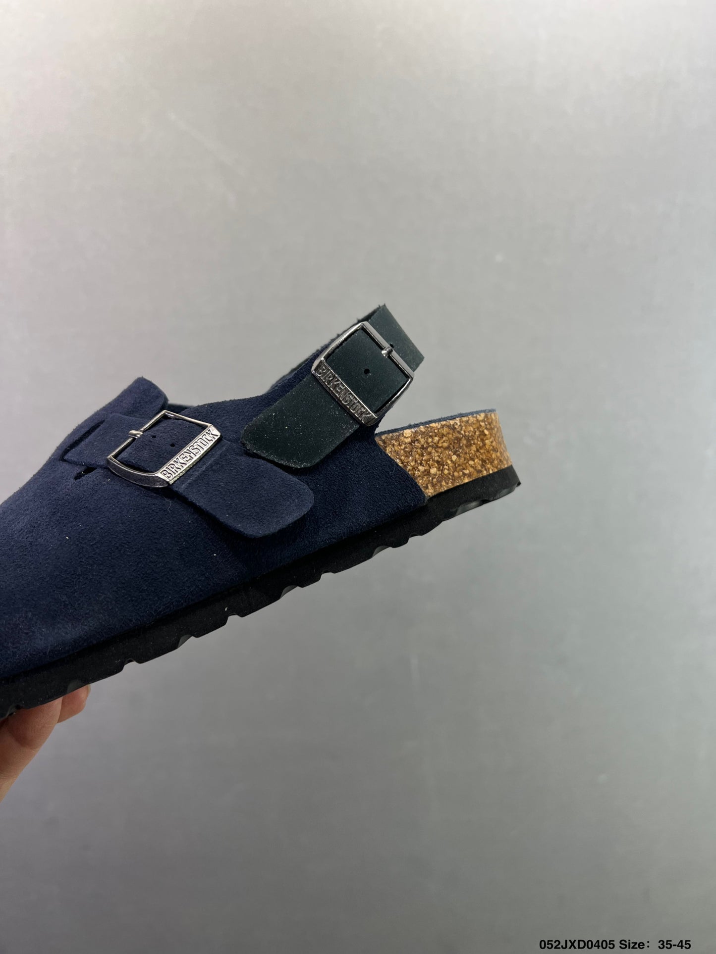 Birkenstock London Suede Leather Navy 1010503