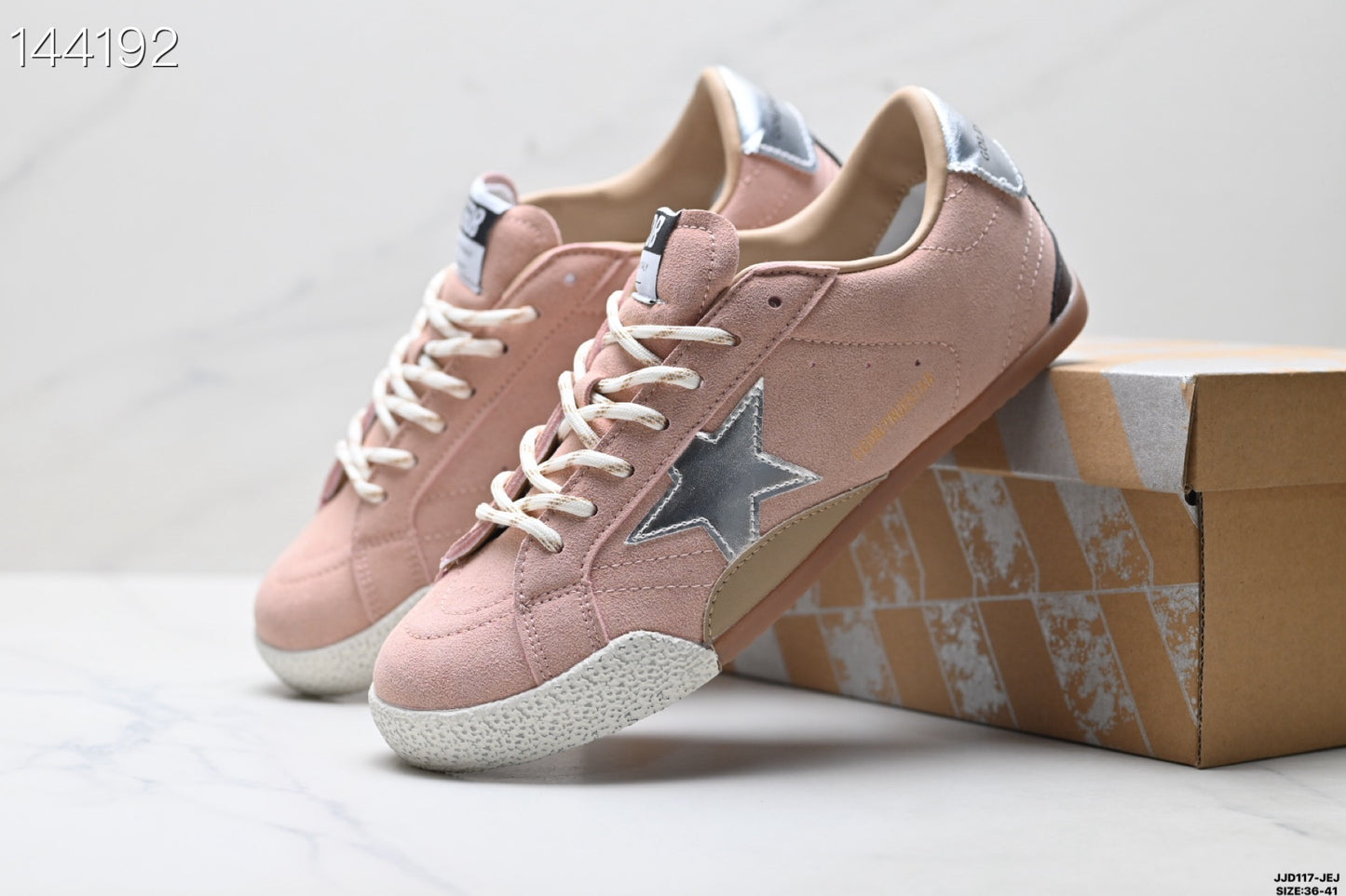 Golden Goose True Star Pink Suede GMF00922